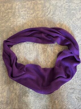 Echo Purple Infinity Loop Scarf